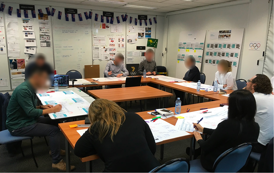 Cross-functional co-design workshop with Lexus stakeholders